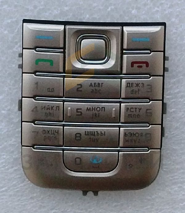 Клавиатура  набора номера (Brown) для Nokia 6233