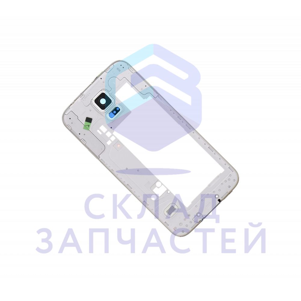 Задняя часть корпуса в сборе (White) для Samsung SM-G900F GALAXY S5