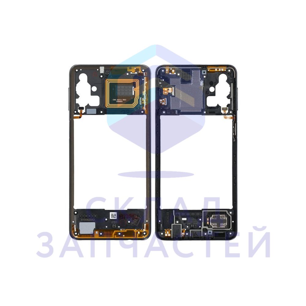 Изображение товара Задняя часть корпуса Samsung GH97-25062A Black - оригинал