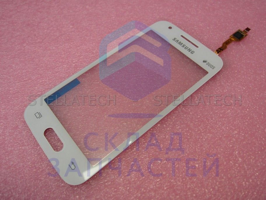GH96-07431A Samsung оригинал, сенсорное стекло (тачскрин) (white)