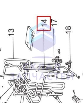 Капиллярная трубка для Haier VAH6-025NW (AA5RF0E0400)