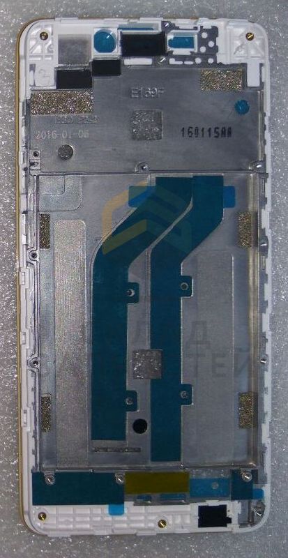 Передняя панель корпуса, белая для ZTE Blade X3/ZTE