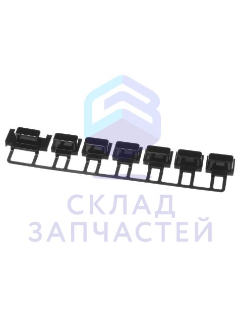 Изображение товара Набор кнопок черные 7 дополнительных кнопок, оригинал Bosch 10003530