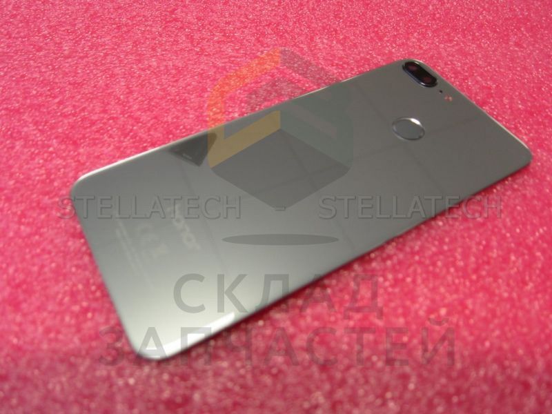 Крышка АКБ в сборе с датчиком отпечатска пальца (цвет - grey) для Huawei Honor 9 Lite (Leland-L31A)