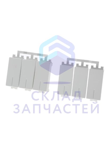 Изображение товара Набор кнопок белые 2x3 кнопки програ ммирования, подгоняемые если много, оригинал Bosch 00611300