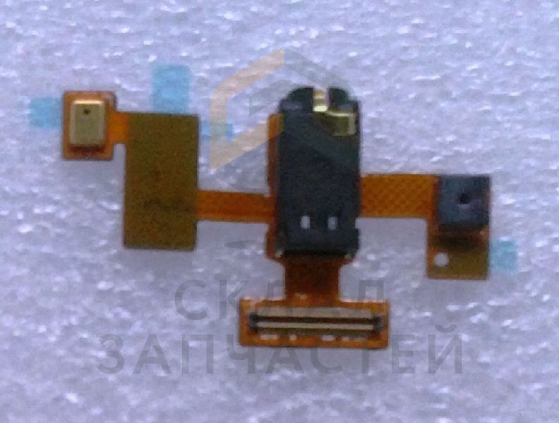 Шлейф (аудиоразъем, датчики расстояния и освещенности, фронтальная камера) для LG LGE730.ACISKT