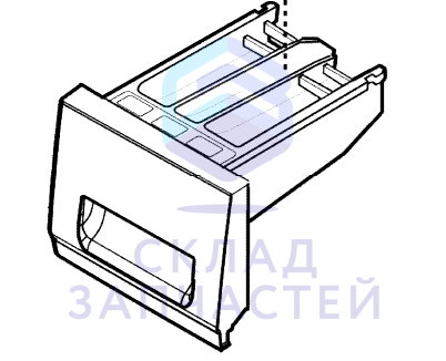 AGL73913658 LG оригинал, панель корпуса, лоток для моющего средства