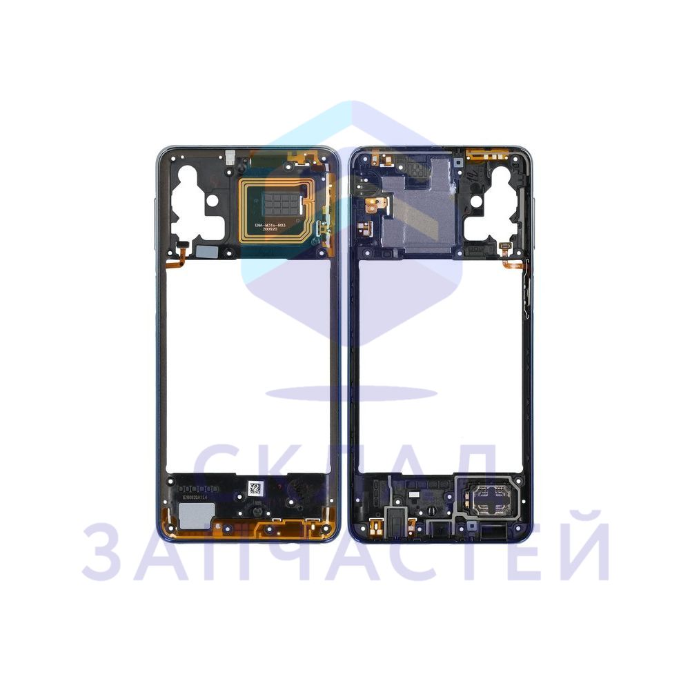 Изображение товара Оригинальная задняя часть корпуса Samsung GH97-25062B Blue для смартфонов