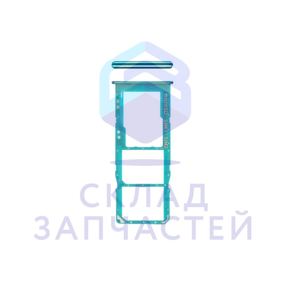 Лоток SIM-карты (цвет: Black) для Samsung SM-A307FN/DS Galaxy A30s