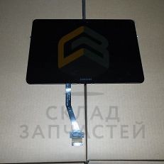Дисплей (lcd) в сборе с сенсорным стеклом (тачскрином) (Soft Black) для Samsung GT-P7510/M32