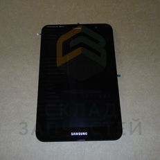 Дисплей (lcd) в сборе с сенсорным стеклом (тачскрином) (Metallic Gray) для Samsung GT-P6200 GALAXY Tab 7.0 Plus