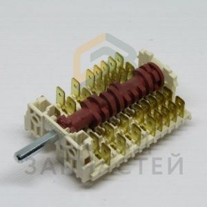 Переключатель режимов духовки плиты парт номер C00114510, оригинал Indesit C00114510