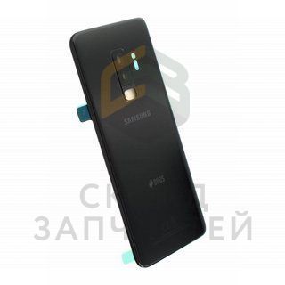 Крышка аккумулятора (цвет - Black) для Samsung SM-G965F/DS Galaxy S9+