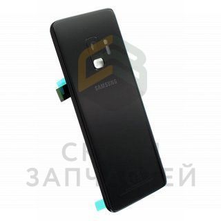 Крышка аккумулятора (цвет - Black) для Samsung SM-G960F/DS Galaxy S9