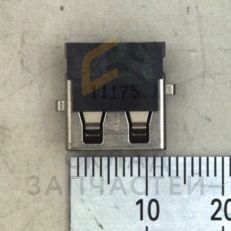 Разъем USB 4P/1C (Black) для Samsung NP300E5X-A01RU