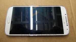 Дисплей (lcd) в сборе с сенсорным стеклом (тачскрином) и передней панелью (White) для Samsung GT-I9505 Galaxy S4 LTE