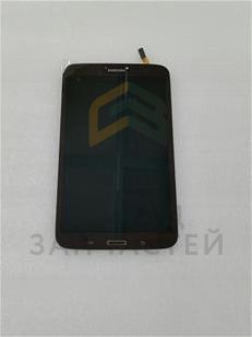 Дисплей (lcd) в сборе с сенсорным стеклом (тачскрином) и передней панелью (Gold Brown) для Samsung SM-T310 GALAXY Tab 3 WiFi