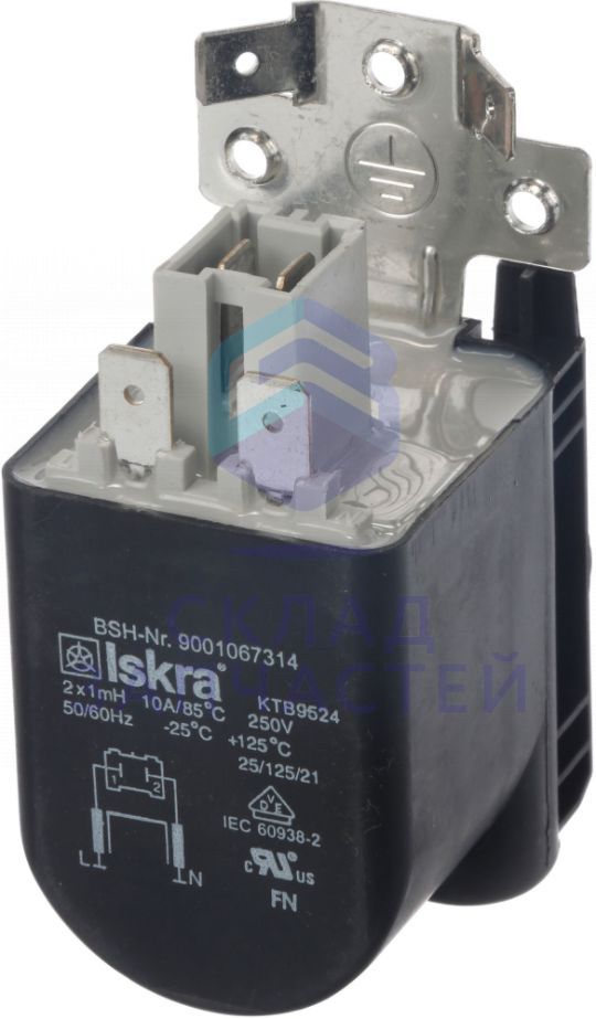 Конденсатор-сетевой фильтр для Siemens WT47U640ES/03