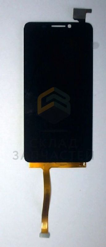 Дисплей (lcd) в сборе с сенсорным стеклом (тачскрином) (Black) для Alcatel 6030D