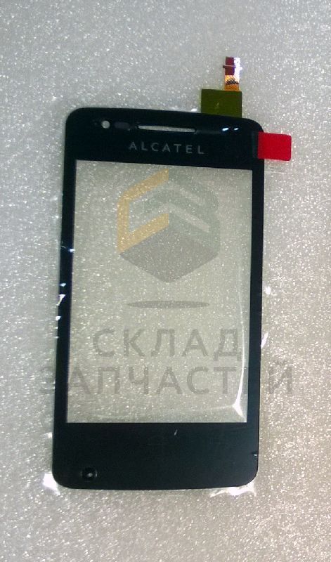 Сенсорное стекло (тачскрин) (Black) для Alcatel one touch 4030