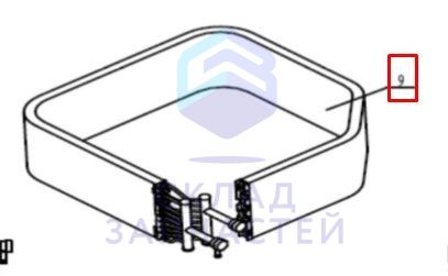 Изображение товара 0150821710 Haier оригинал, испаритель