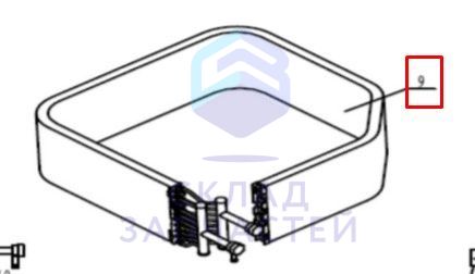 Испаритель для Haier FCB-170BCN2B (AA11X6E0000)
