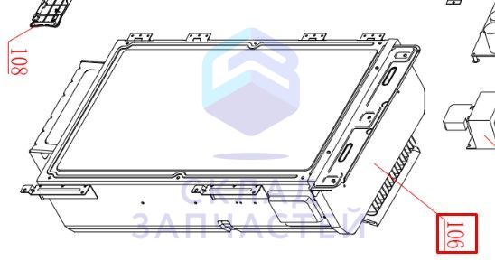 Электрический блок управления в сборе для Haier AV12IMVURA (AA9AK5E2R00)