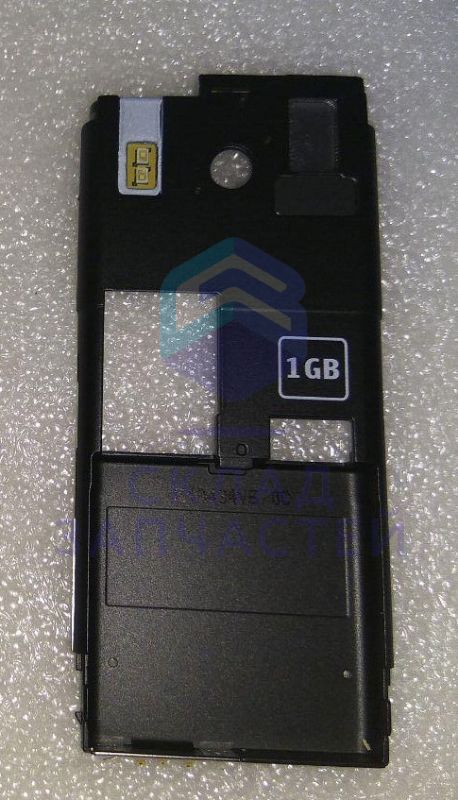 Средняя часть корпуса в сборе (Black) для Nokia 6500 Classic