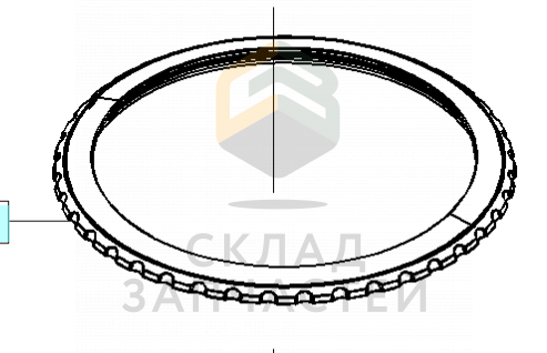 Металлическое кольцо для Samsung SM-R732 Gear S2 Classic