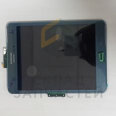 Дисплей (lcd) в сборе с сенсорным стеклом (тачскрином) (Blue) для Samsung SM-T355