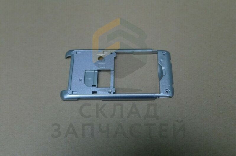 Задняя часть нижнего флипа (Titanium Silver), оригинал Samsung GH98-10167A