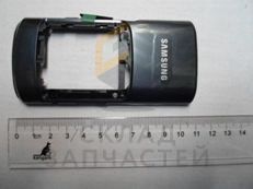 Задняя часть нижнего слайдера с заглушками и кнопками (Seagrass Blue) для Samsung GT-S8300H