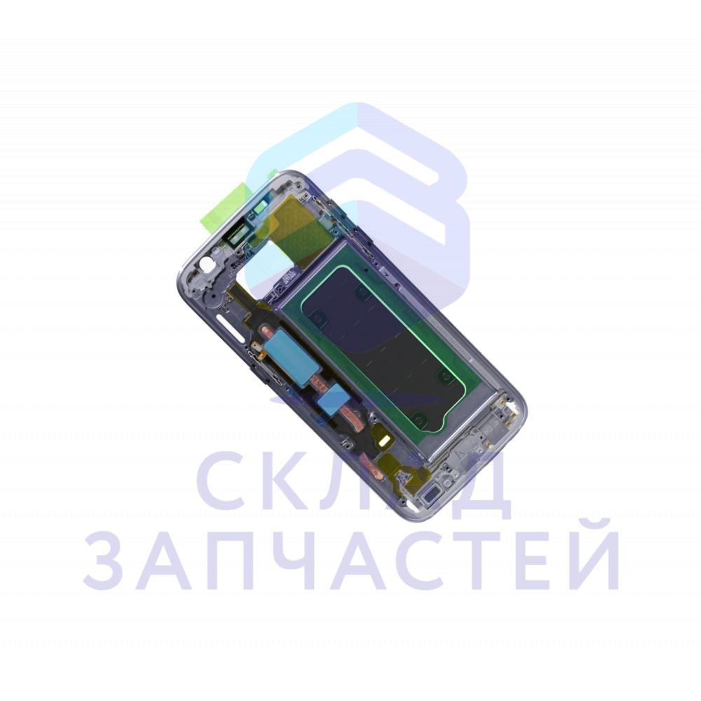 Задняя часть корпуса в сборе (Silver) для Samsung SM-G930X