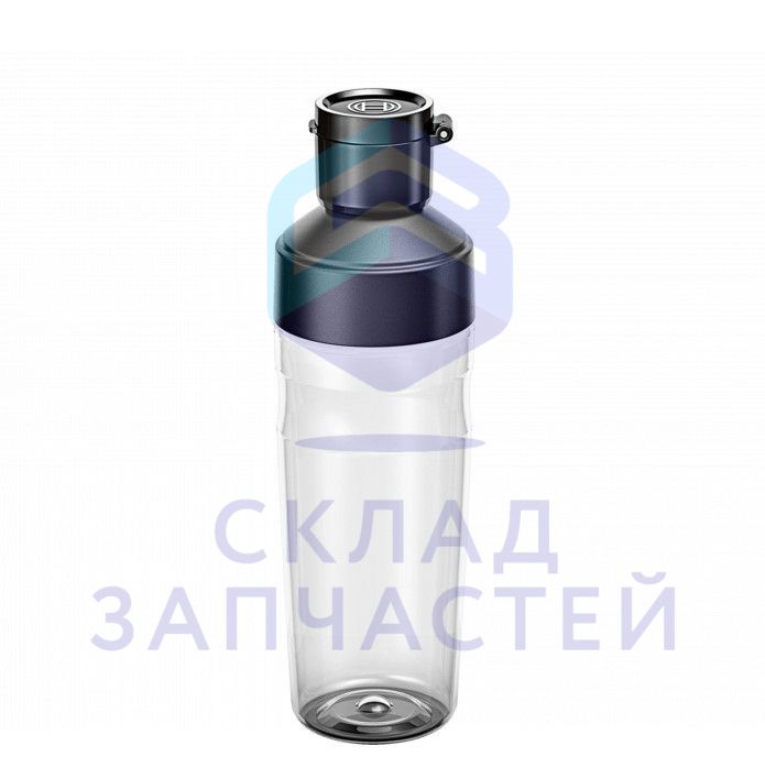 17002892 Bosch оригинал, бутылка для воды с крышкой 0.5 л.