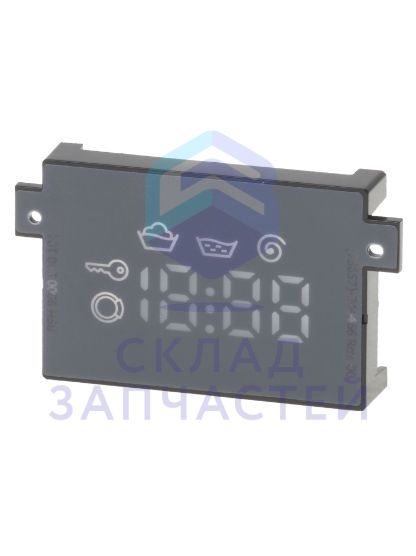 Изображение товара 00624881 Bosch оригинал, дисплей для модуля управления стиральной машины