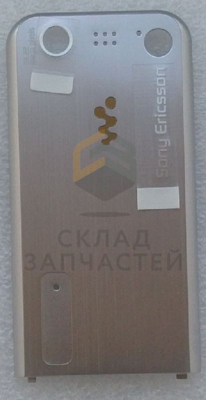 Крышка АКБ (цвет: Sparkling Silver) для Sony W890