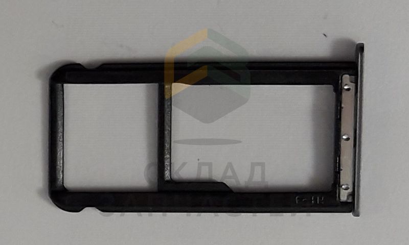Контейнер Сим-карты, серый для ZTE Blade A910/ZTE