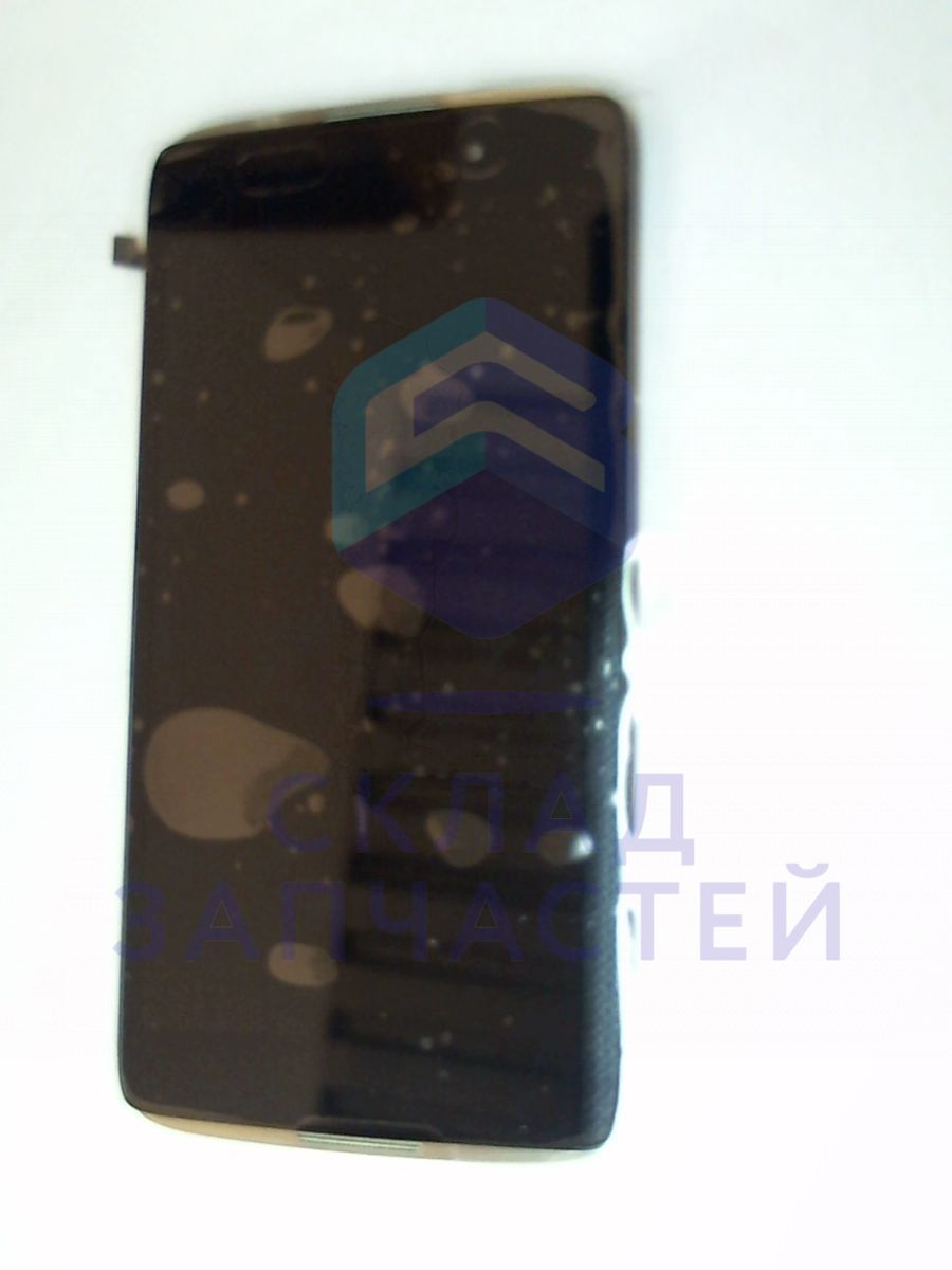 Модуль дисплея (передняя корпусная рамка + дисплей + сенсор) парт номер F-GBCA34D0A35C0 для Alcatel 6039Y