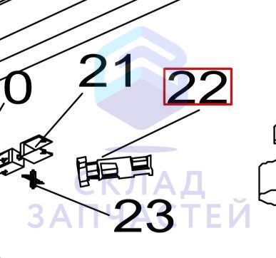 Изображение товара 001A1752769 Haier оригинал, антивибрационная резина