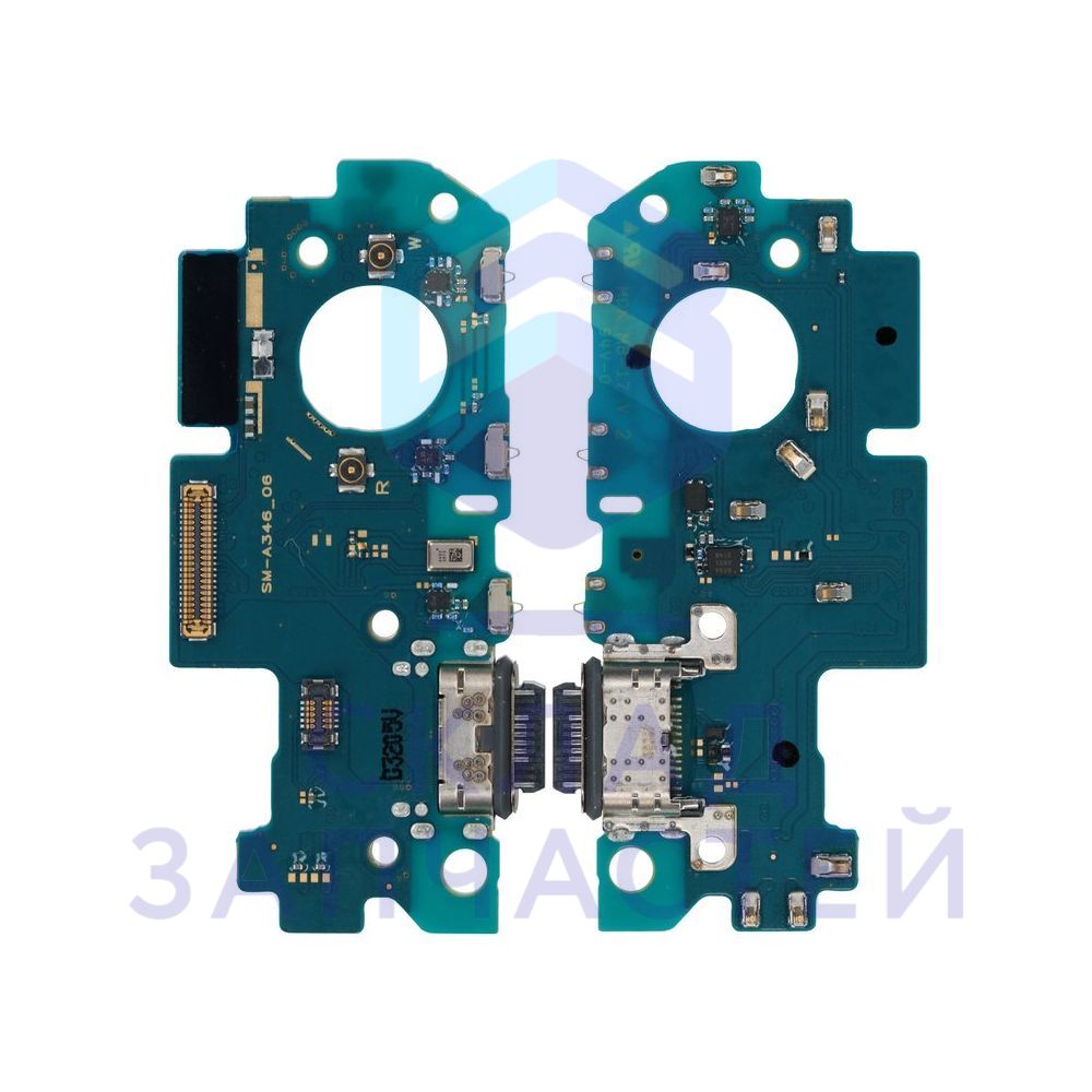 Изображение товара GH96-15817A Samsung оригинал разъем Type-C с микрофоном и подложкой