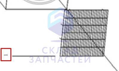 A0010100777 Haier оригинал, выходная решетка