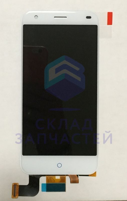 Дисплей (lcd) в сборе с сенсорным стеклом (тачскрином) (тип 2) для ZTE Blade S6/Merlion