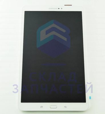 Дисплей (lcd) в сборе с сенсорным стеклом (тачскрином) (White) для Samsung SM-T585