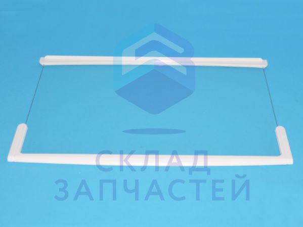 Стеклянная полка для холодильника для Gorenje R6165E (HS1666)