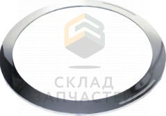 Дизайнерское кольцо, окно, серебро хром для Bosch WTY86790GB/07