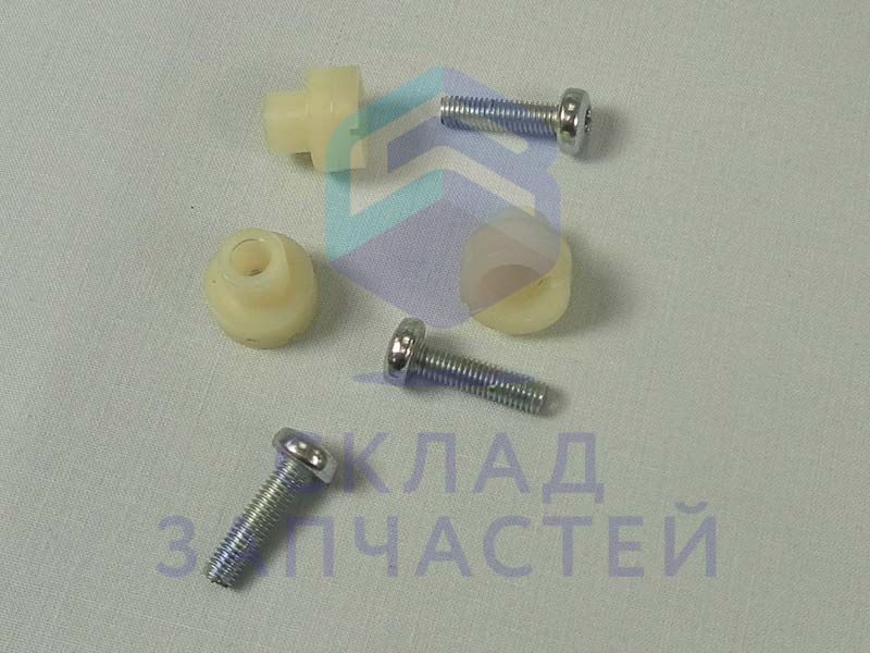 Сервисный набор: 3 винта + 3 фиттинга для Kenwood kvc7411s