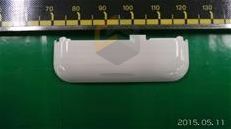 Задняя часть корпуса (нижняя накладка под крышкой АКБ) (Cream White) для Samsung GT-S7230E Wave 723