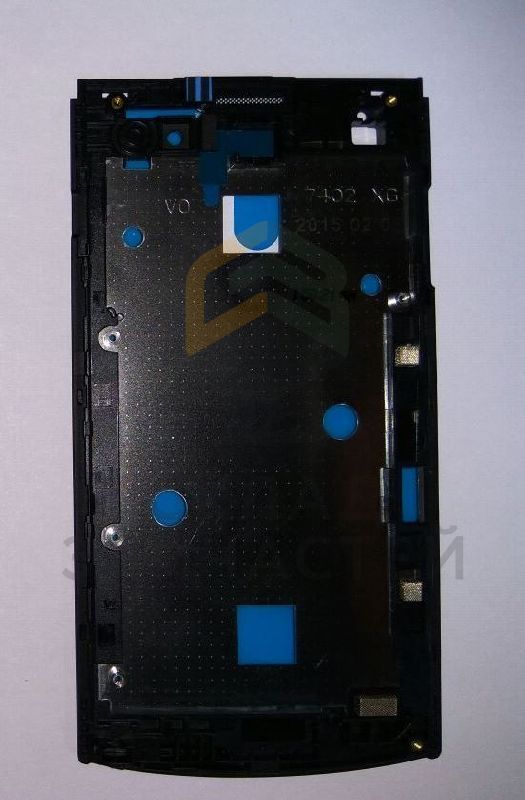 Передняя панель с липкой основой (Black) для Philips S308