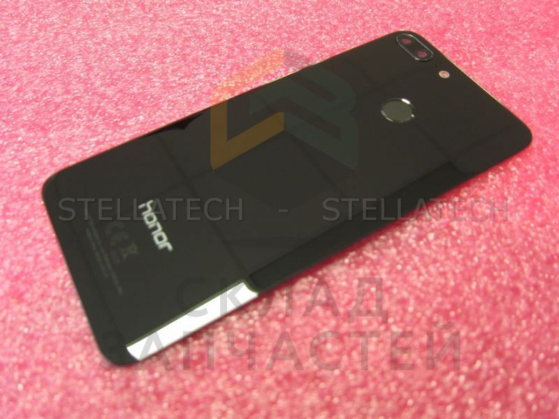 Крышка АКБ в сборе с датчиком отпечатска пальца (цвет - black) для Huawei Honor 9 Lite (Leland-L31A)