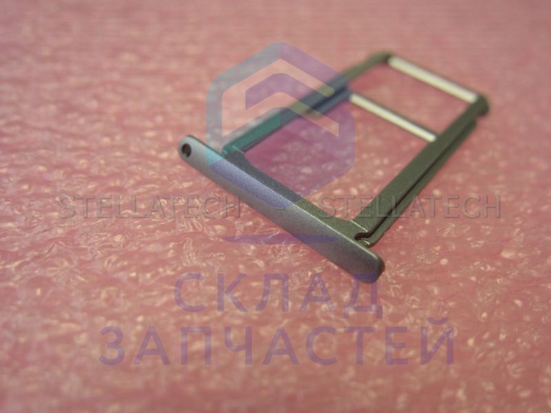 Лоток двойной для карт, цвет серый для Huawei Honor 6X (BLN-L21)